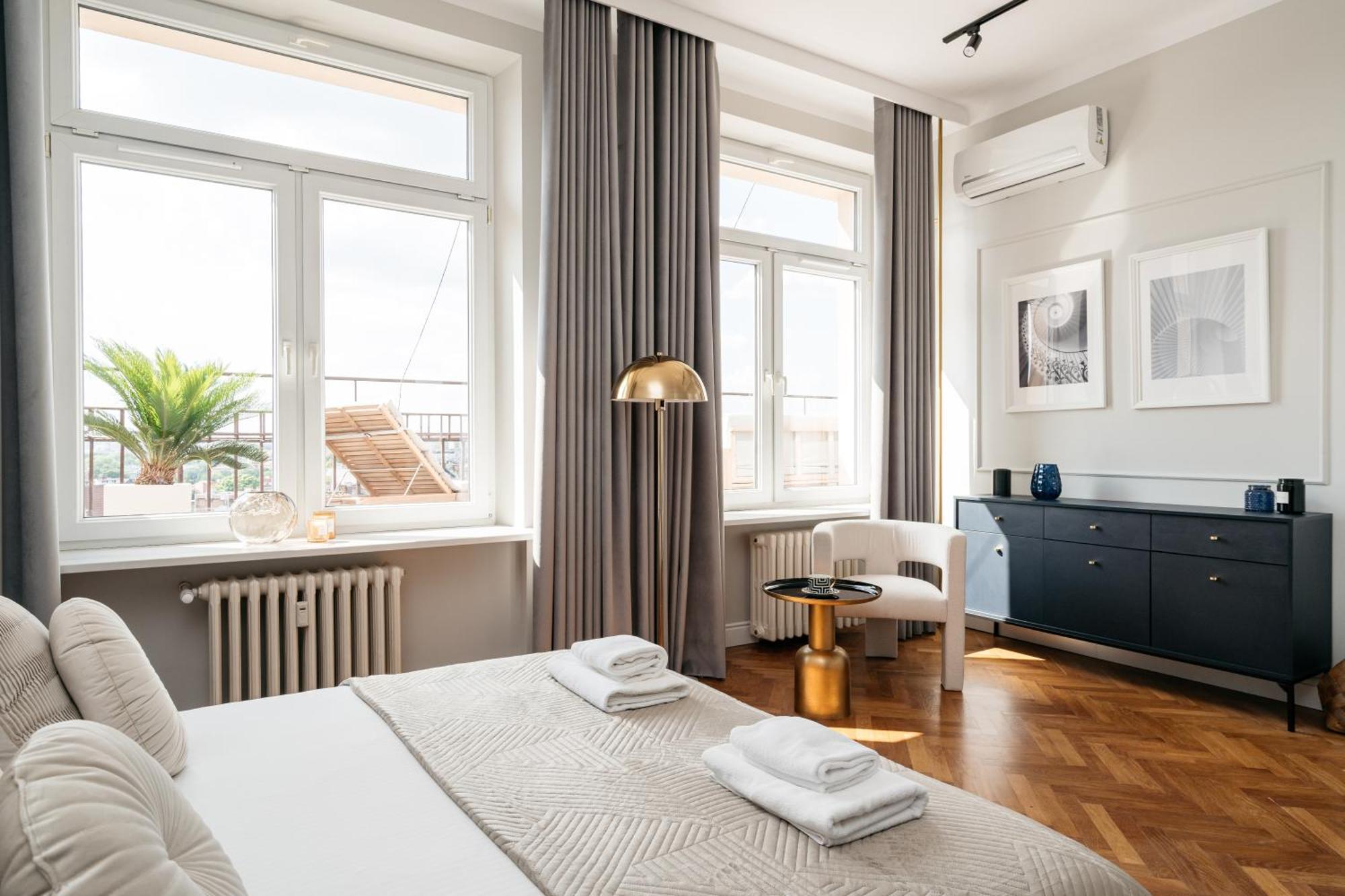 Apartamento Penthouse Panorama - Loftaffair Cracovia Exterior foto